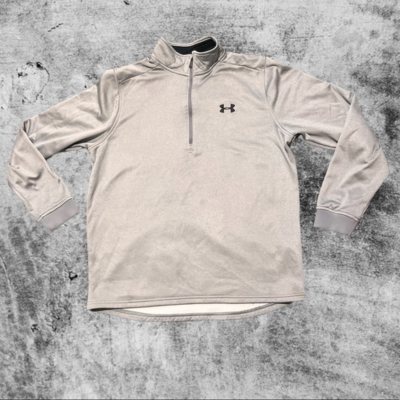 Under Armour Other - Under Armour 1/4 zip fleece lined pullover men’s size LARGE